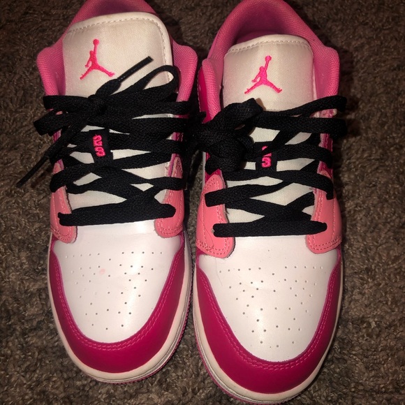 Air Jordan 1 Low GS “white pinksicke” - Picture 1 of 4